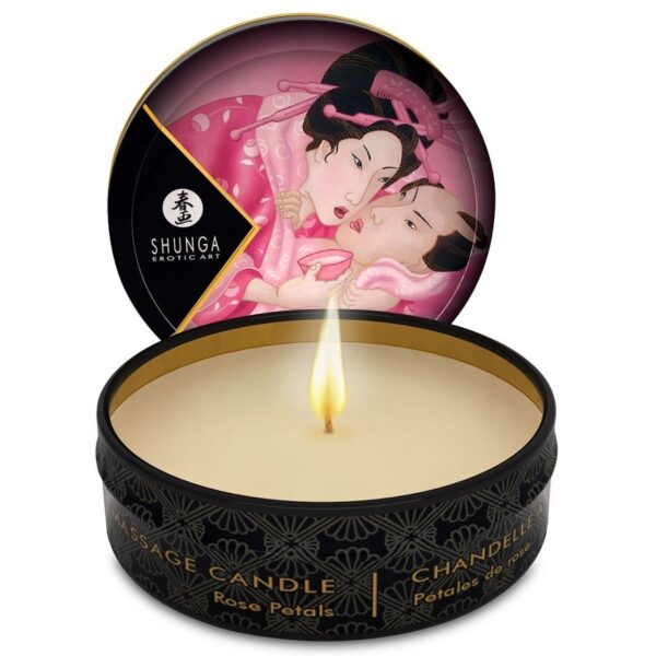 SHUNGA Candela Massaggio ROSA 30ML - immagine 3