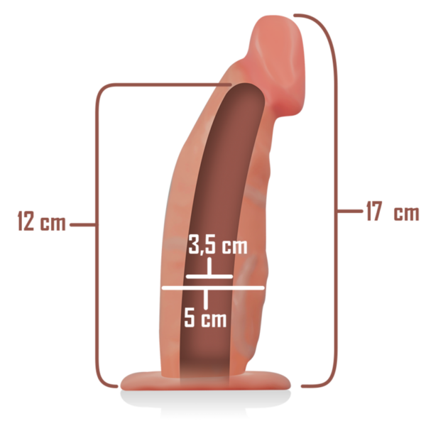 Couple Toys Con DILDO 18 X 3,5 CM - immagine 6