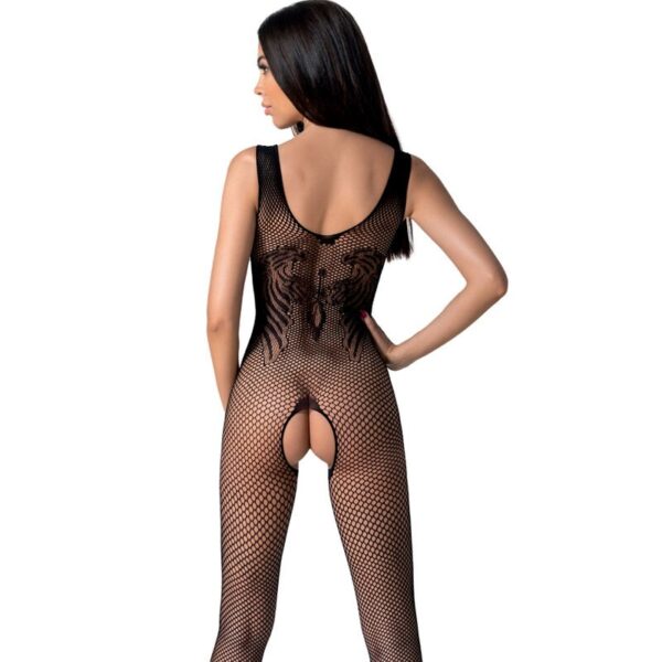 Bodystocking  Nero Taglia Unica con Bretelle - immagine 3