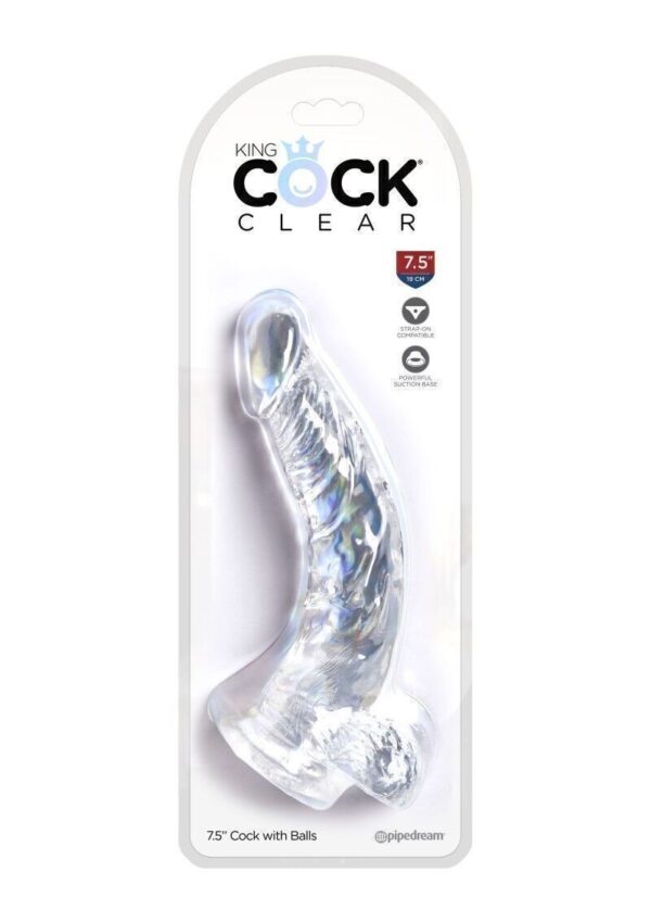 King Cock 7.5 Curvo with Balls - immagine 3