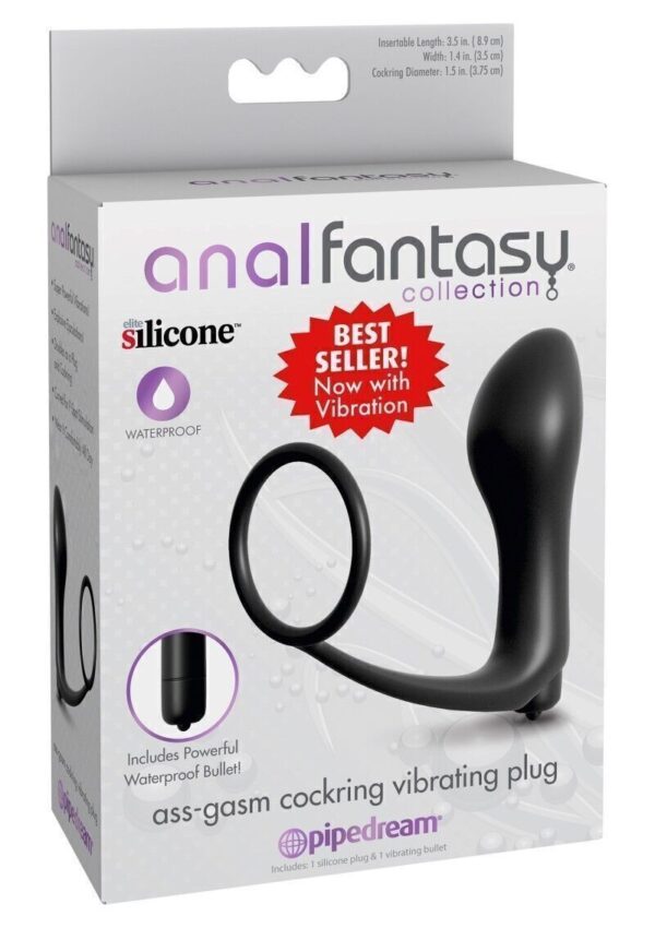 Cockring Vibrating Plug Anal - immagine 3