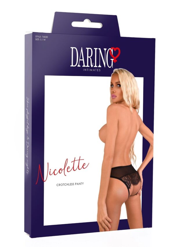 Nicolette slip senza cavallo Black - immagine 4