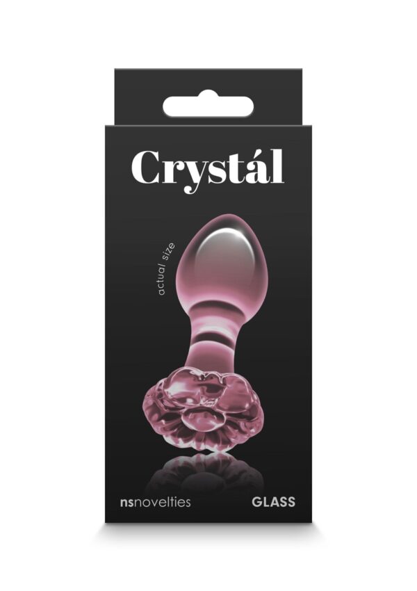 Crystal Flower Glass Pink - immagine 5