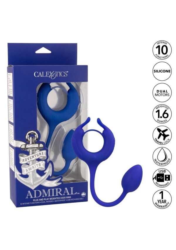 Admiral Weighted Cock Ring anal - immagine 11