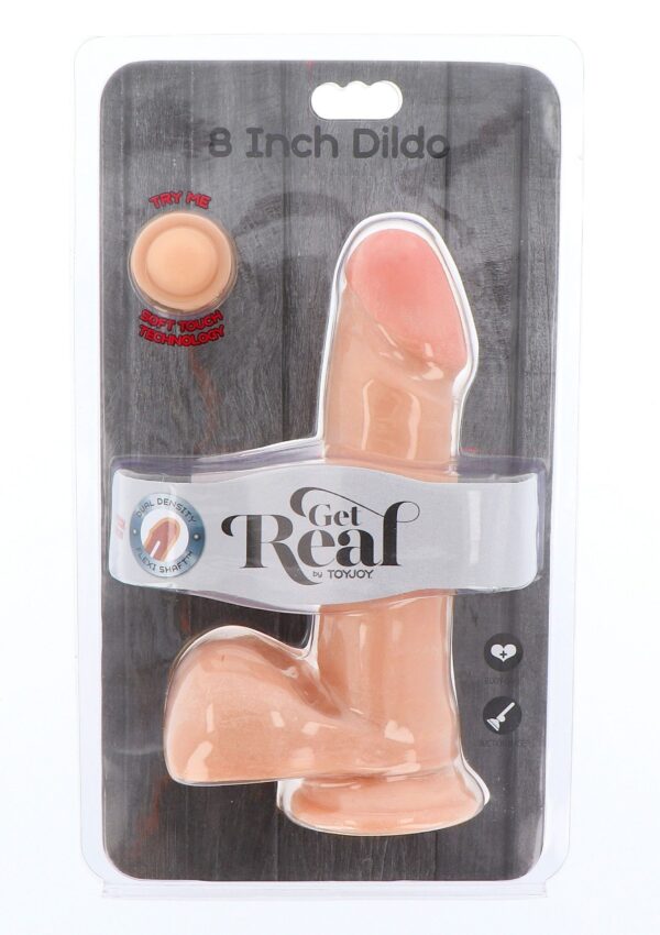 Dildo 8inch Realistico a doppia densità soft - immagine 4