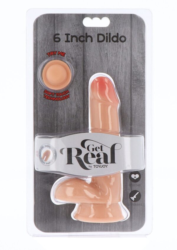 Dildo 6inch Dual Density Cock ultra soft - immagine 4