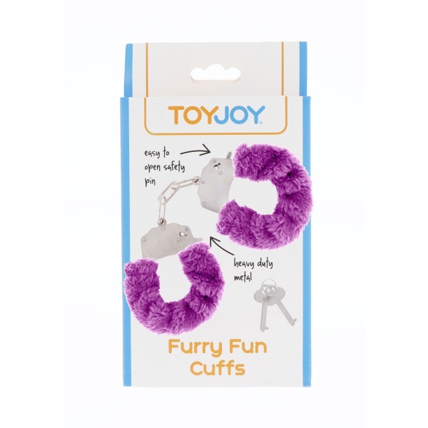 Manette Peluche Furry Fun Viola - immagine 3