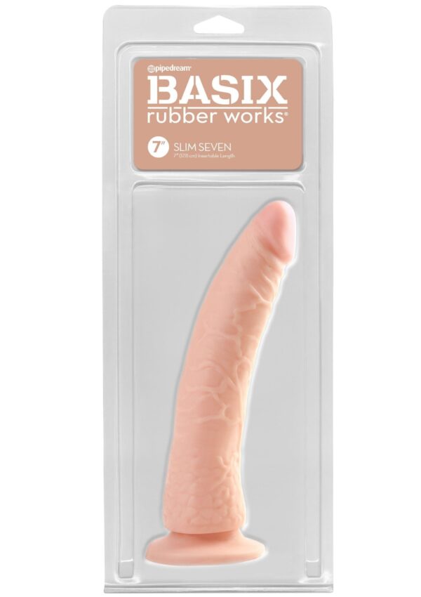 Dildo Slim Basix con ventosa - immagine 3