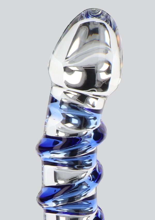 Dildo Realistico in Vetro G-Spot Gemstone - immagine 4