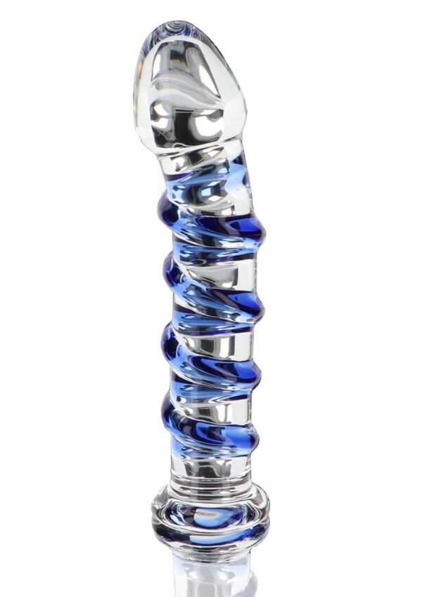 Dildo Realistico in Vetro G-Spot Gemstone - immagine 7