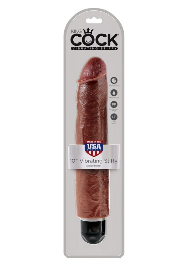 King Cock Vibrating Stiffy 10 inch - immagine 3