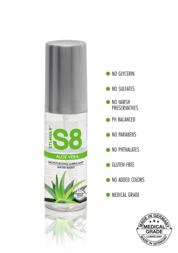 S8 Lubrificante Aloe Vera 50ml - immagine 3