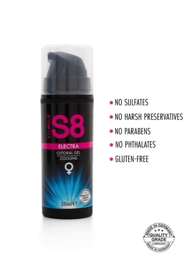 S8 Gel per clitoride Rinfrescante Electra 30ml - immagine 3