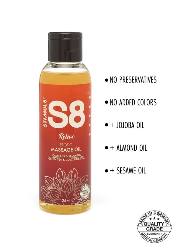 Olio GreenTea massaggio S8 125ml - immagine 3